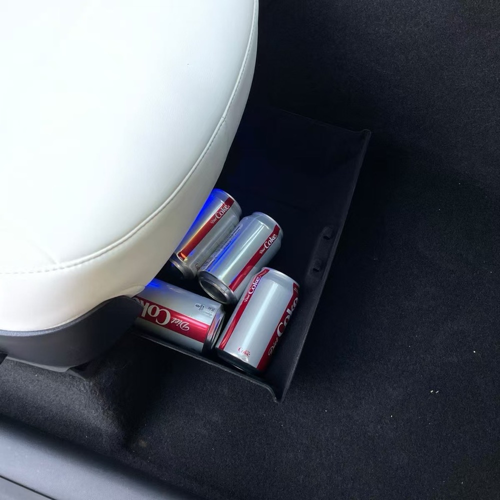 2020-2025 | MODEL Y‎ UNDER SEAT SLIDING STORAGE TRAY - OPEN TOP  Box*2